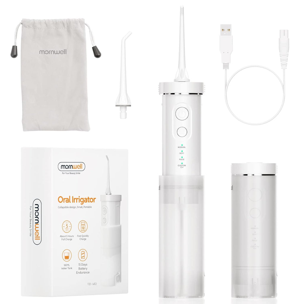 Mini Cordless Portable Water Dental Flosser with 4 Modes P3319
