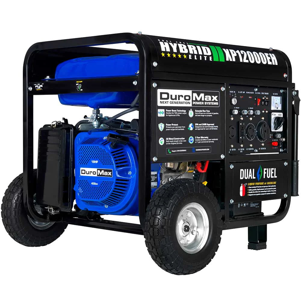 12,000 Watt Portable Dual Fuel Generator N90587