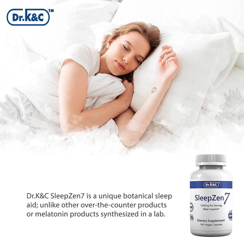 100 Veggie Capsules Sleep Aid Supplement Z727733