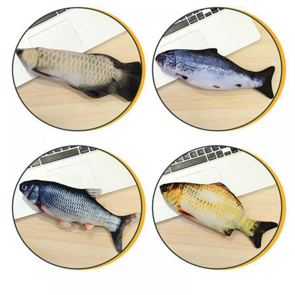 Realistic Flopping Fish Cat Toy W585