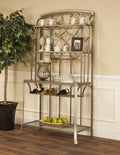 Antique Bronze Steel Glass Bakers Rack L486724