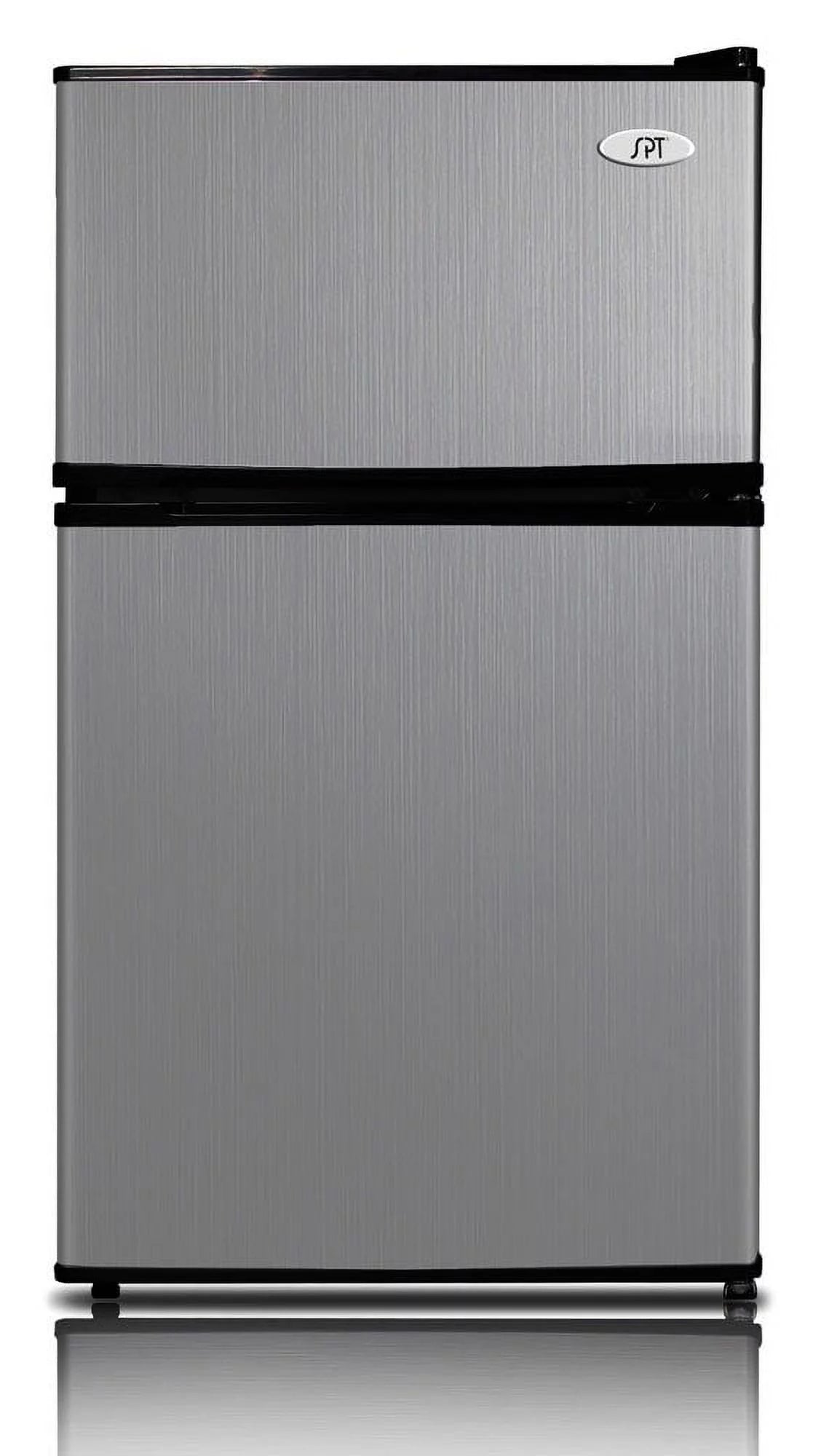 3.1 cu.ft. Double Door Stainless Steel Refrigerator O3257