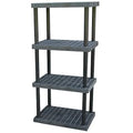 Black Four Shelf Unit J829