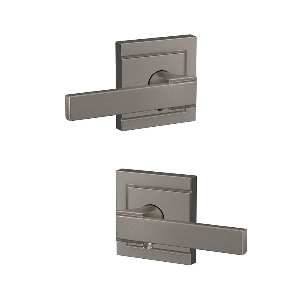 Aged Bronze Finish Passage and Privacy Lock E418769