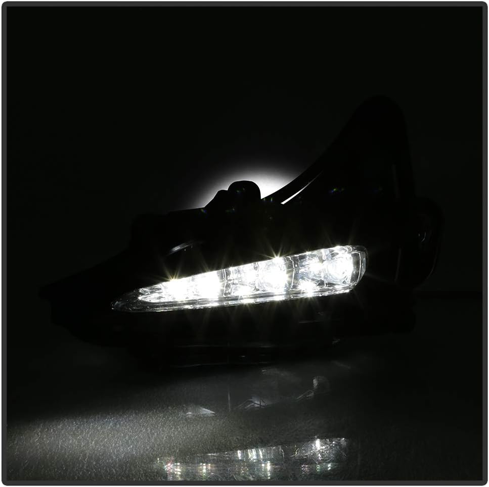 LED Bumper Fog Driving Lights with Switch Assembly Driver & Passenger Side Y66566