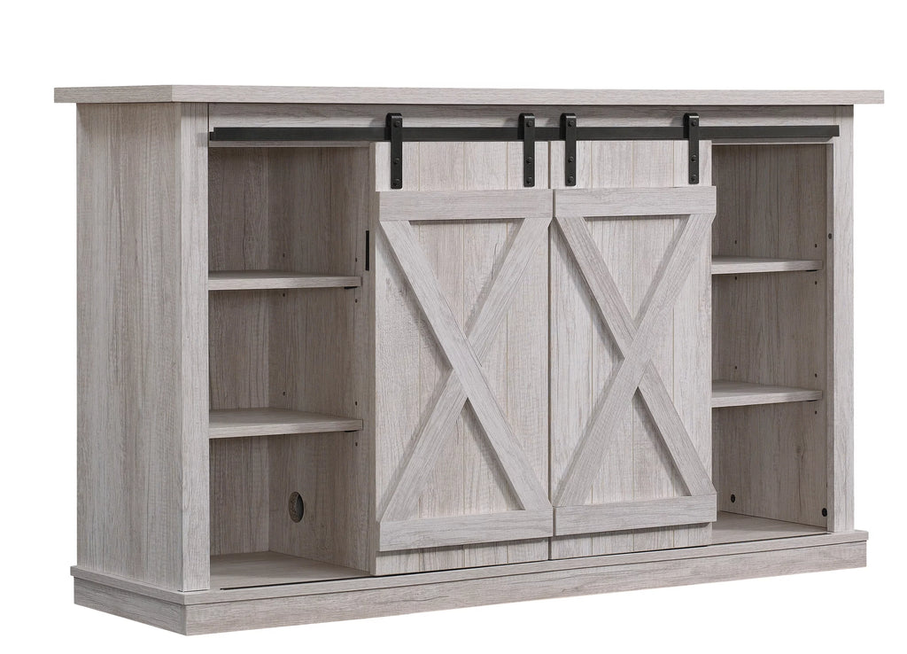 White Oak TV Stand D54190