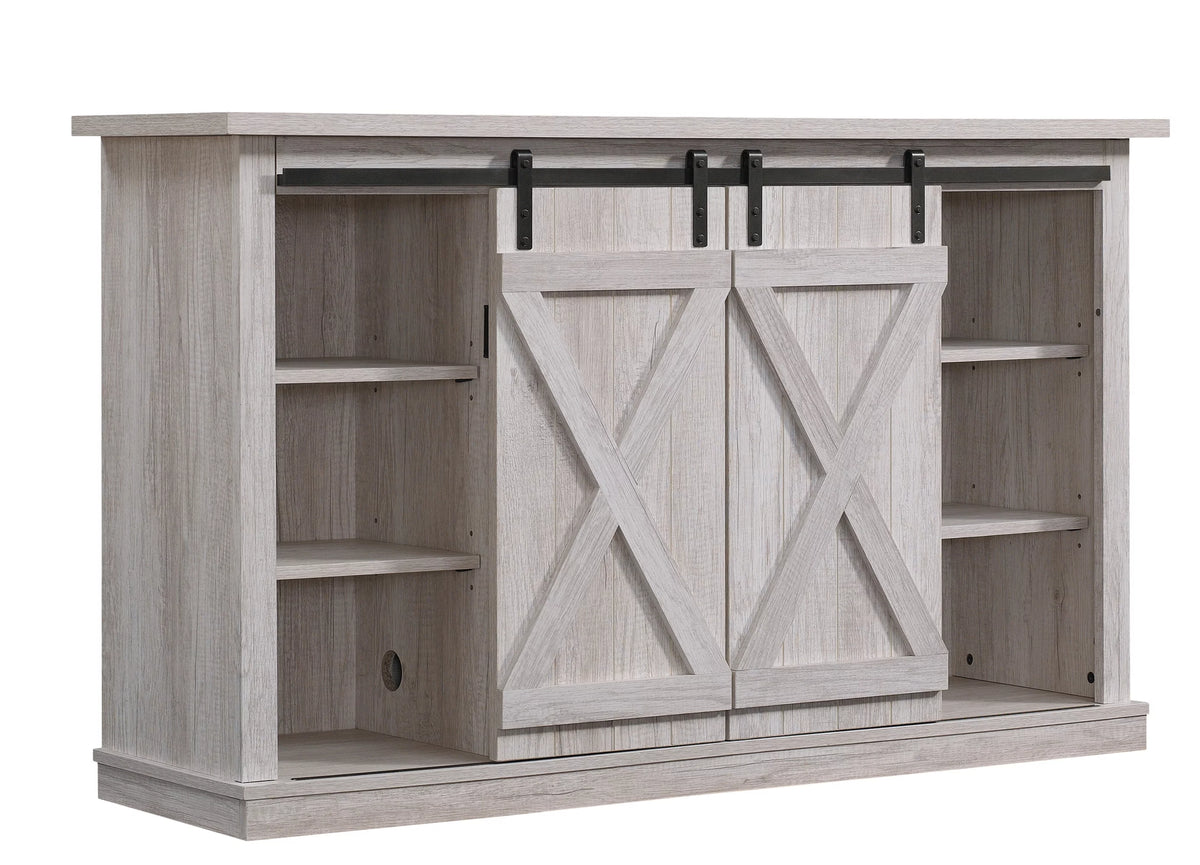 White Oak TV Stand D54190