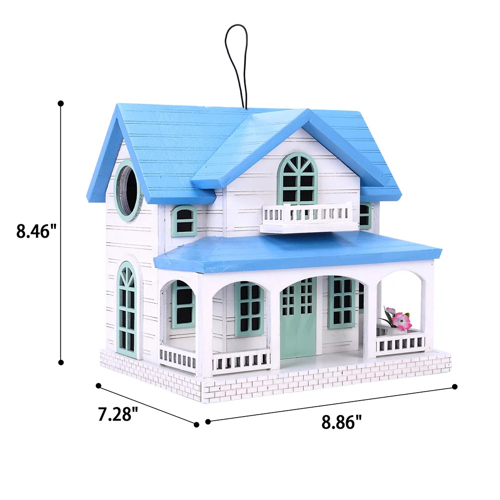 Outdoor Wooden Birdhouse Q67733