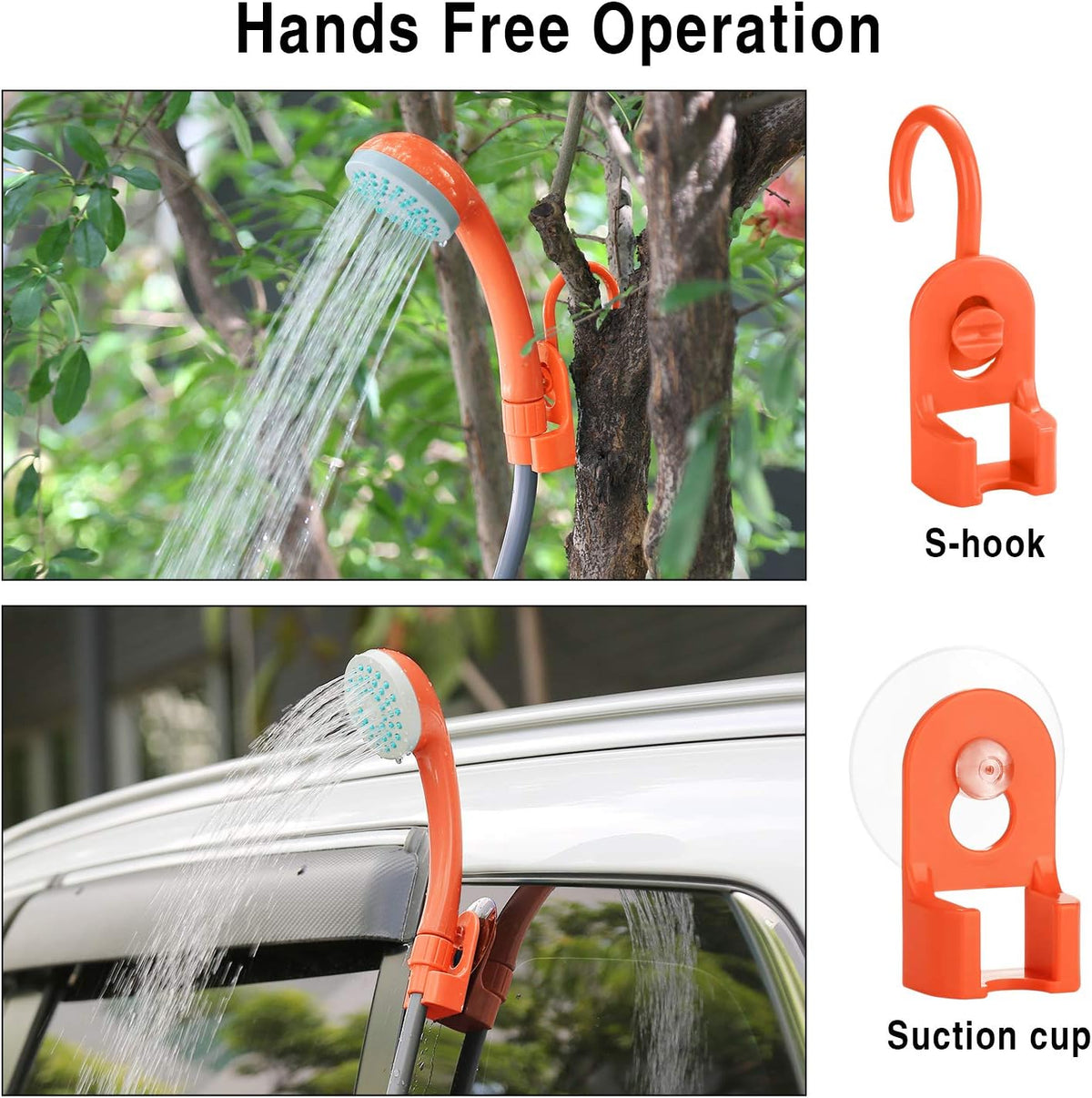 Portable Rechargeable Electric Camping Shower Pump Z8828