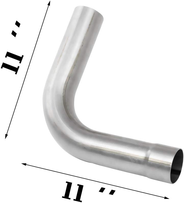 2.5'' T304 Stainless Steel 8PCS Exhaust Pipe Kit H642990