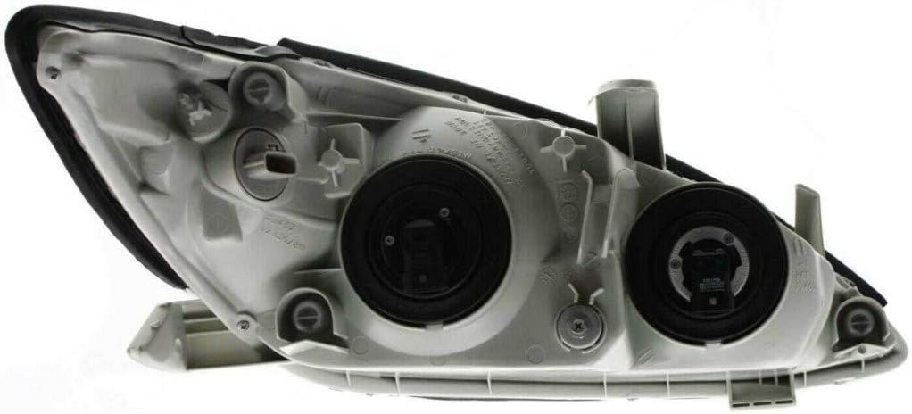 Chrome Headlight Assembly Pair for Toyota Camry 2002-2004 P691651