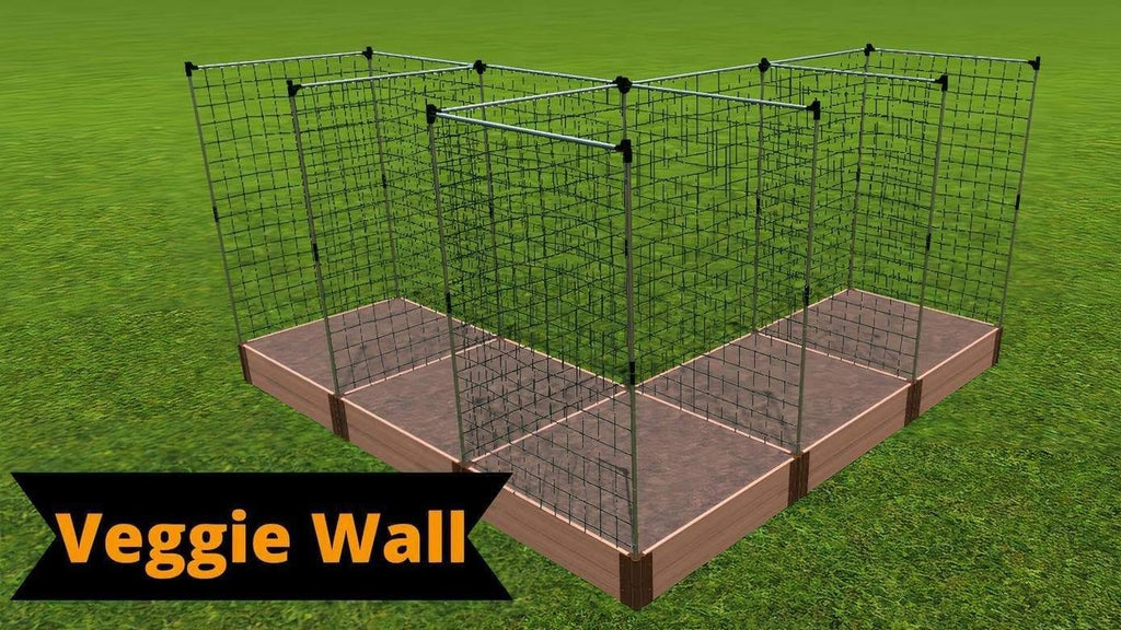 Raised Garden Bed L Shaped 12 x 12 x 16.5 L940615