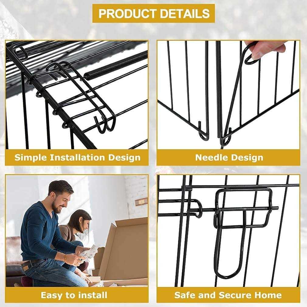 Large Metal Chicken Coop with Door & Cover B857