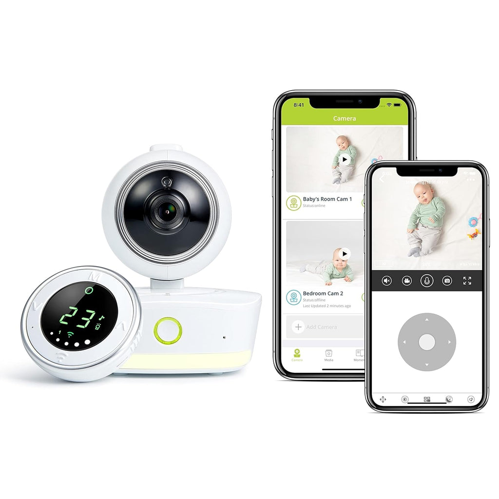 Smart HD Baby Monitor with Pan-and-Tilt F1710