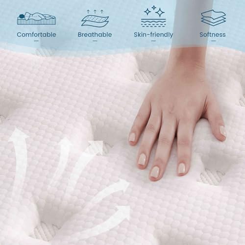 Full Size 12 Inch Memory Foam Hybrid Mattress with Pocket Springs Q810