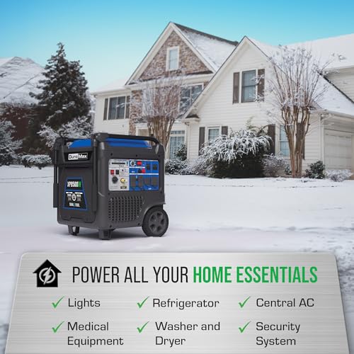 9,500-Watt Dual Fuel Digital Inverter Portable Generator M293778