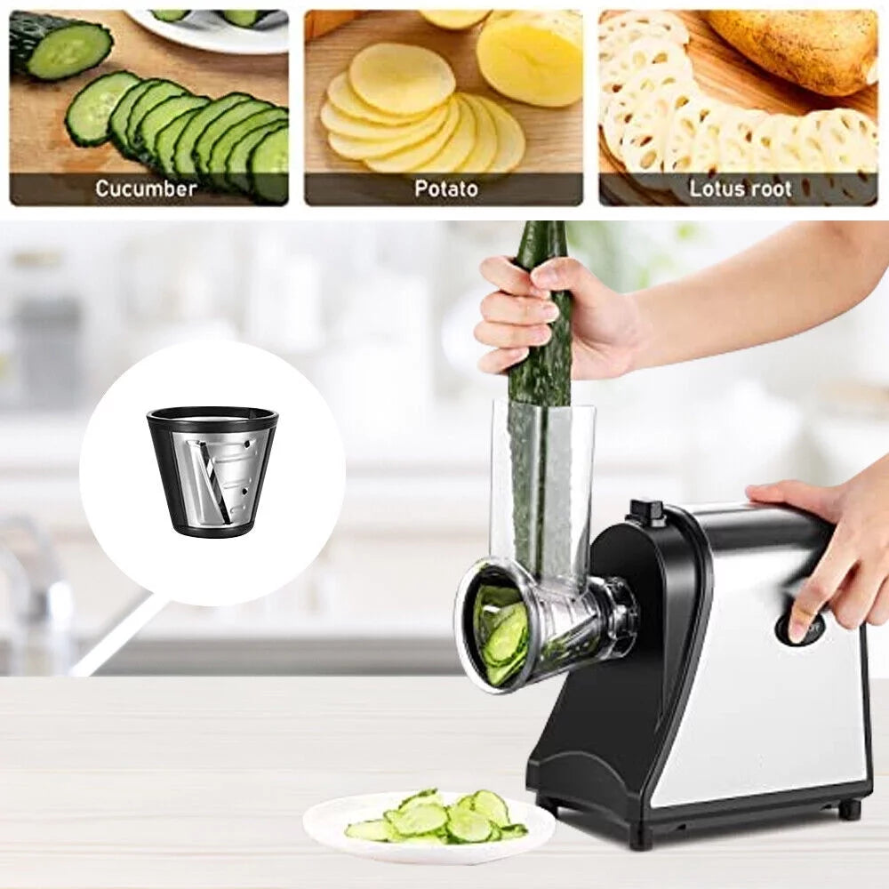 Electric Cheese Grater, Electric Slicer Shredder, Chopper P602886