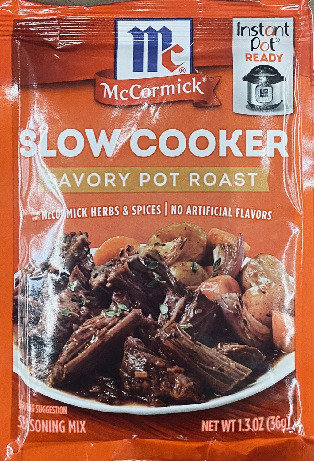 Slow Cooker Pot Roast Seasoning Mix 1.3oz 2 PACK W8338