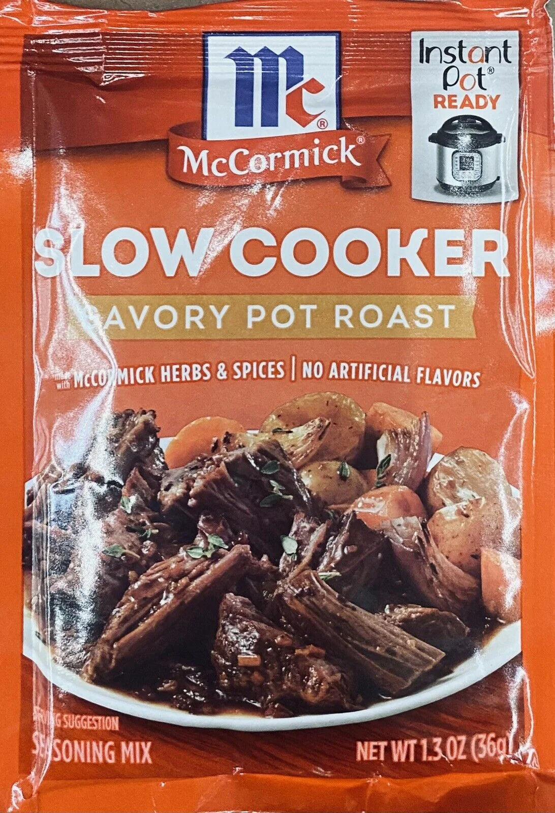 Slow Cooker Pot Roast Seasoning Mix 1.3oz 2 PACK W8338