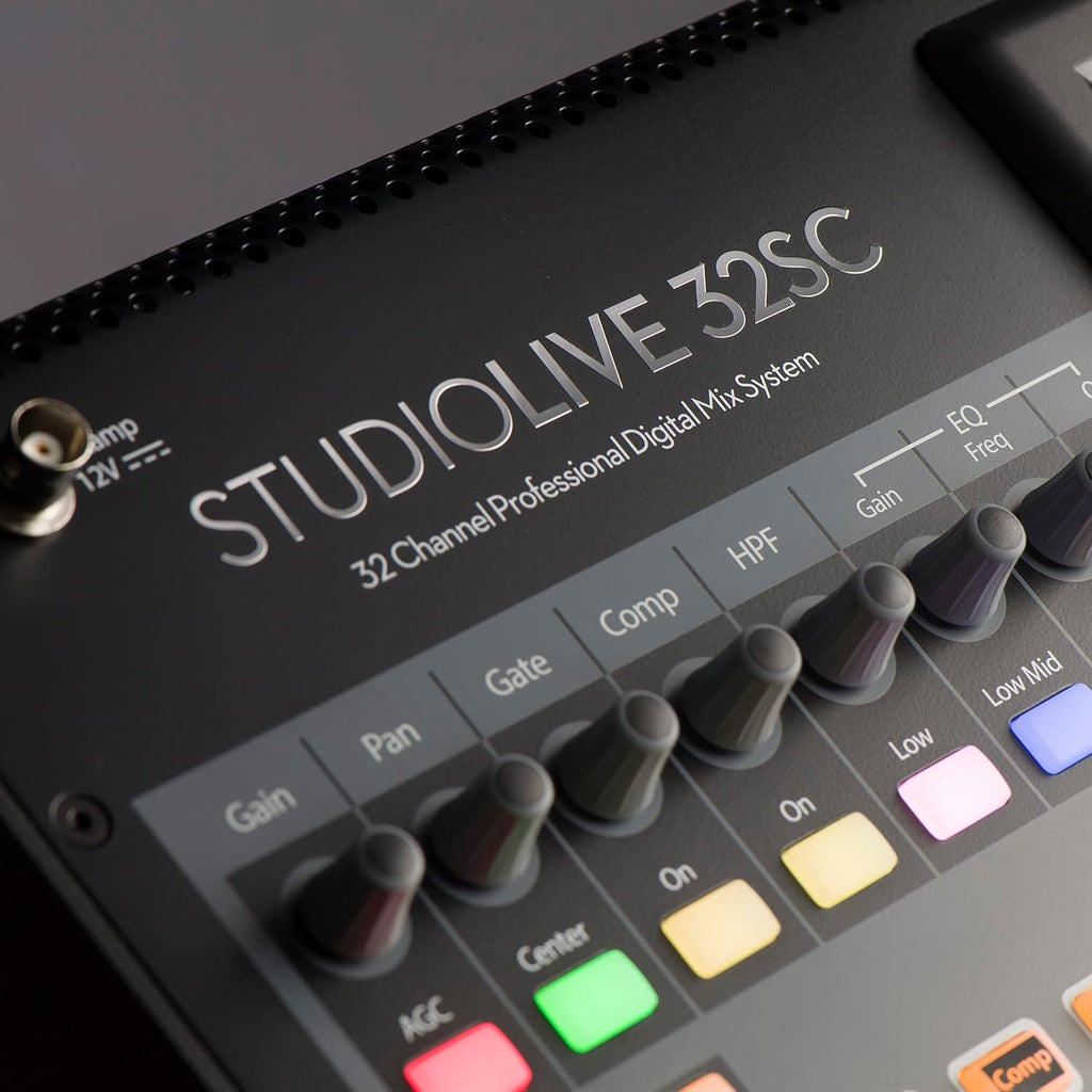 32-channel digital mixer with AVB networking L1515