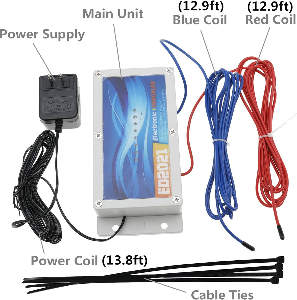 Pack of 2 Electronic Water Descaler System P904053