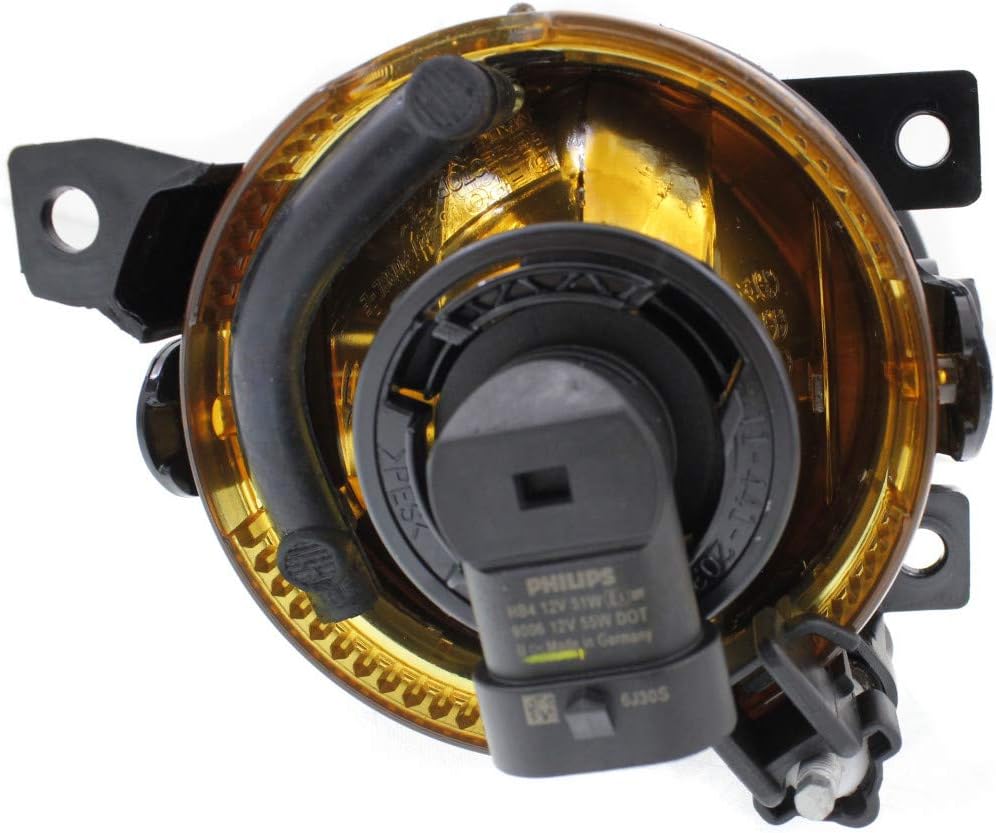 Fog Light Assembly Driver and Passenger Side w/Bulbs X386
