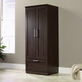 Wardrobe Armoire with 1-Drawer and Garment Rod N251