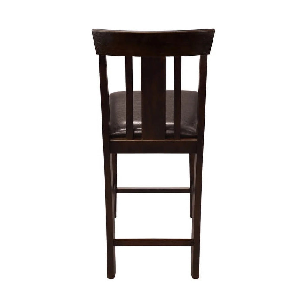 Black Bi-Cast Vinyl Counter Height Chair G364492