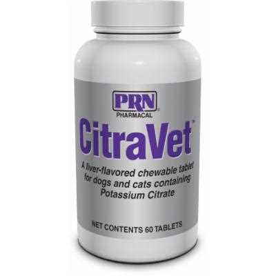 Potassium Citrate 60 Ct For Dogs & Cats S934