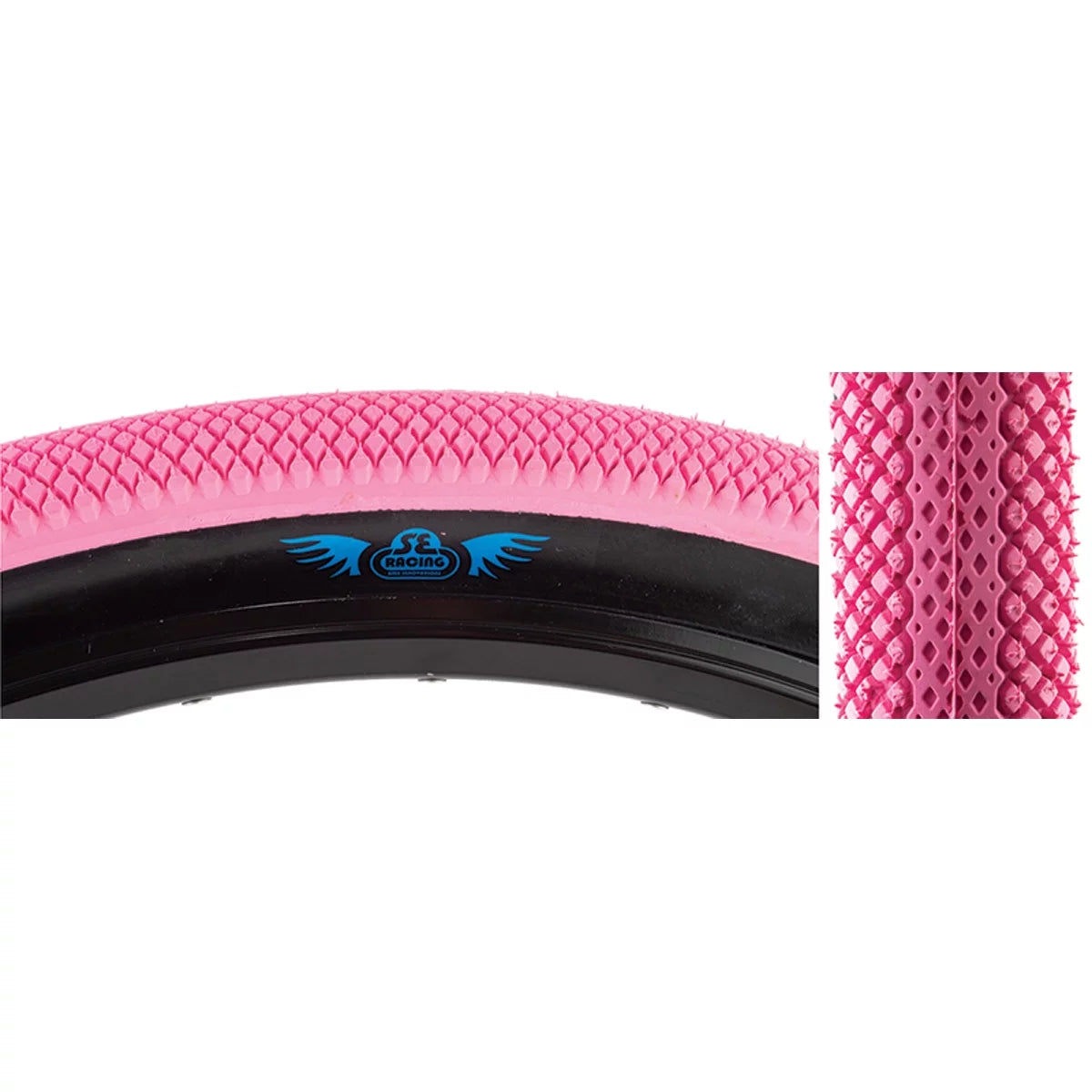 29x2.1 Pink/Black Tire F712492