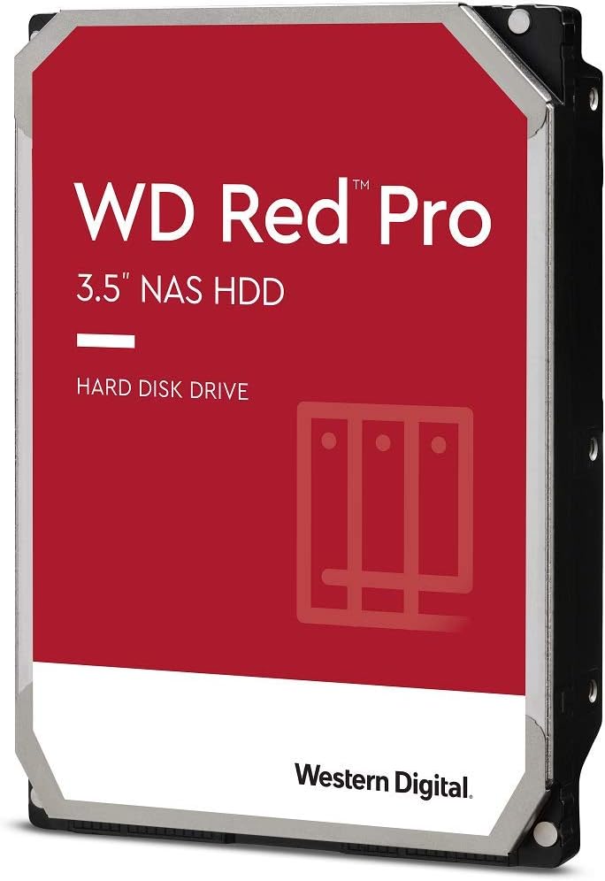 16TB WD Red Pro NAS Internal Hard Drive HDD - 7200 RPM, SATA 6 Gb/s, CMR, 256 MB Cache, 3.5 L8899