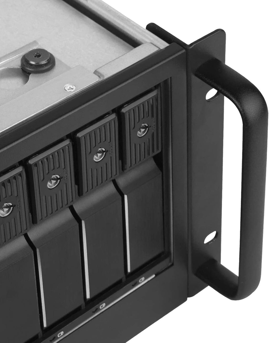 4U Rackmount Server Case with 5 x 3.5 Hot-Swappable Bay and 3 x 5.25 Bays O541
