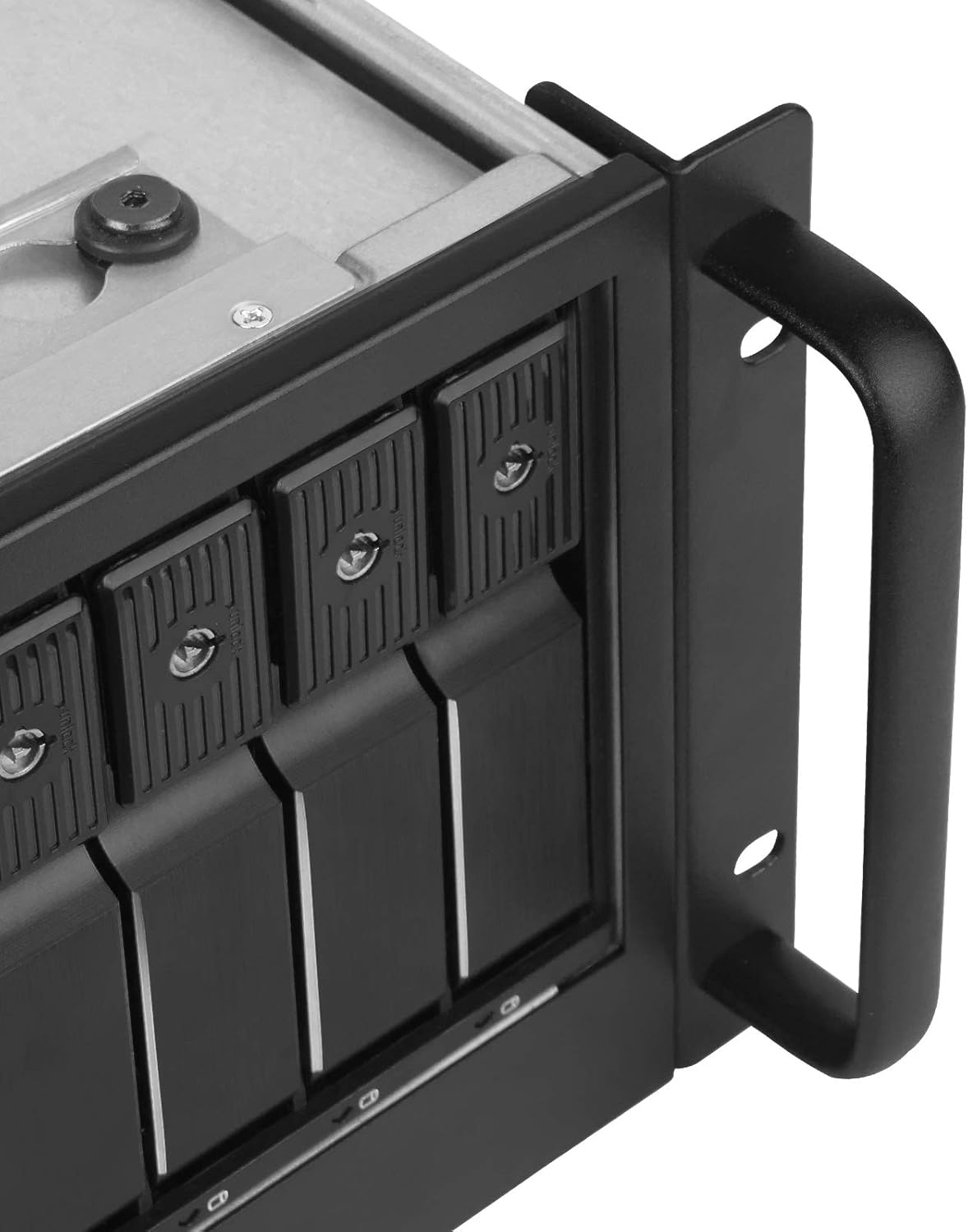 4U Rackmount Server Case with 5 x 3.5 Hot-Swappable Bay and 3 x 5.25 Bays O541