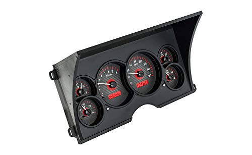 Carbon Fiber Analog Dash Gauges Q1118