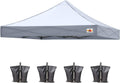 Replacement Canopy Top for Pop Up Canopy Tent 10x10 White J5264