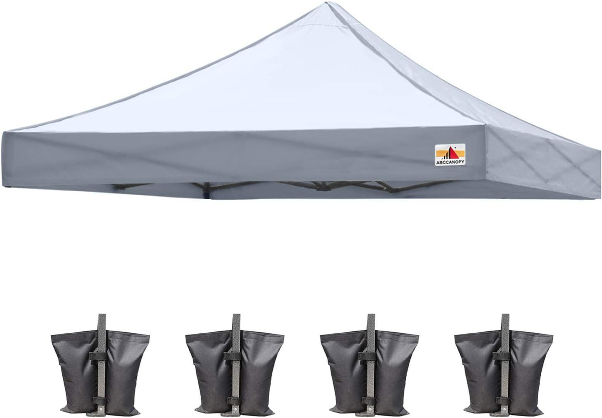 Replacement Canopy Top for Pop Up Canopy Tent 10x10 White J5264