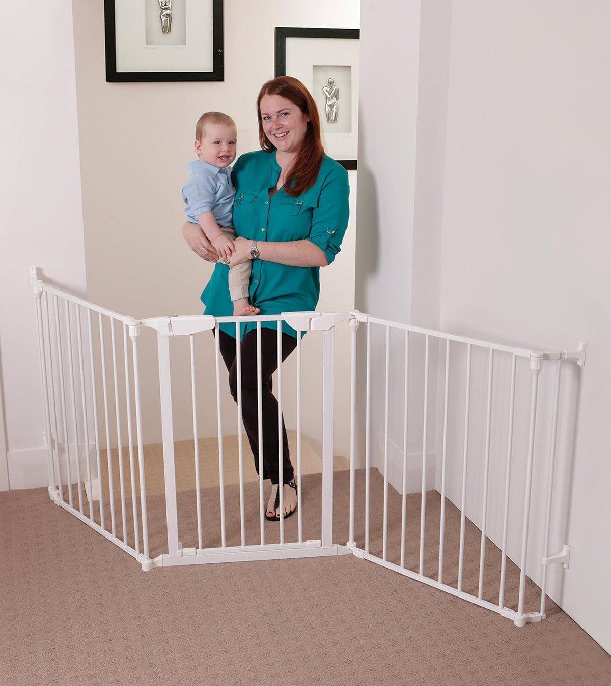 White Baby Gate E380