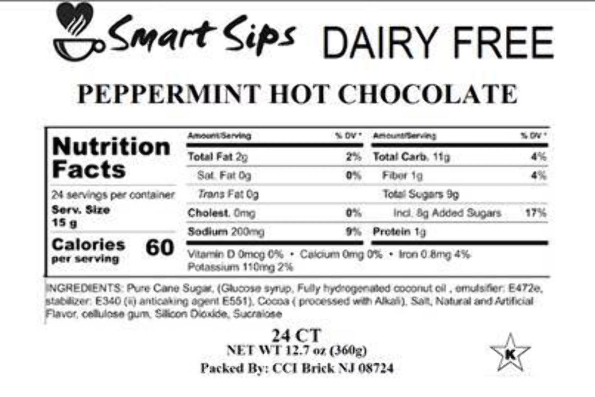 Single-Serve Dairy-Free Hot Cocoa Pods B179