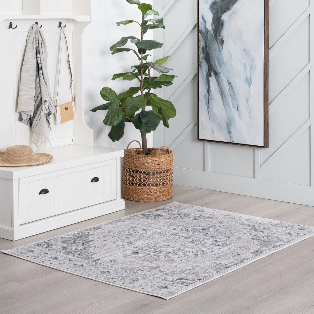 9x12 Modern Gray Large Area Rug D939151