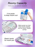 Insulin Cooler Travel Case and 2 Gel Ice Packs B442313