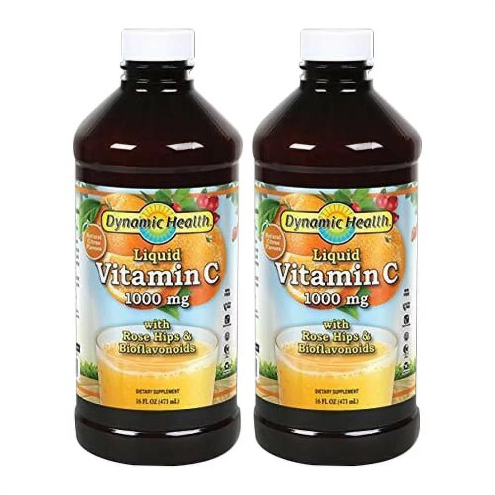 Liquid Vitamin C with Rose Hips 16 oz 2 Pack L9621