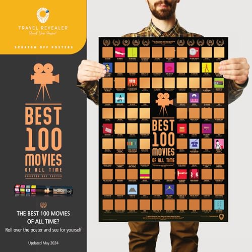 Movie Scratch Off Poster 17"x24" G71938