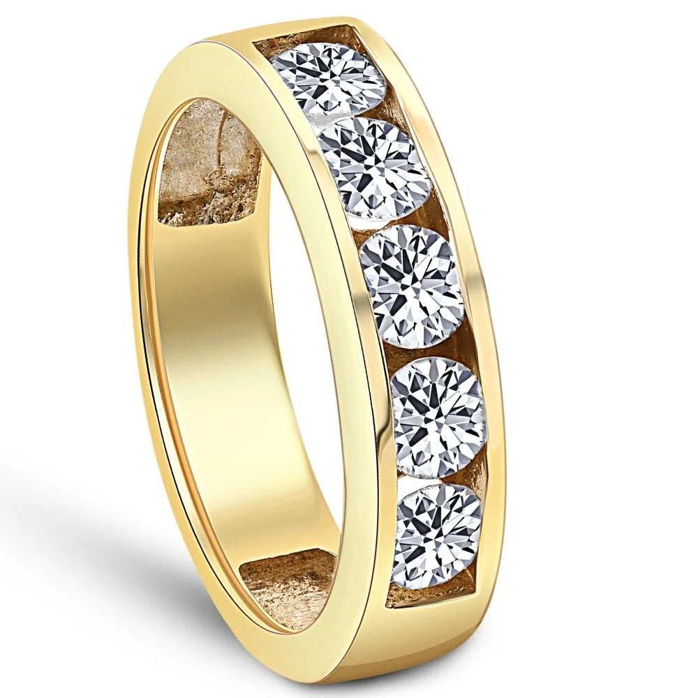 14K Gold Diamond Wedding Ring X90899