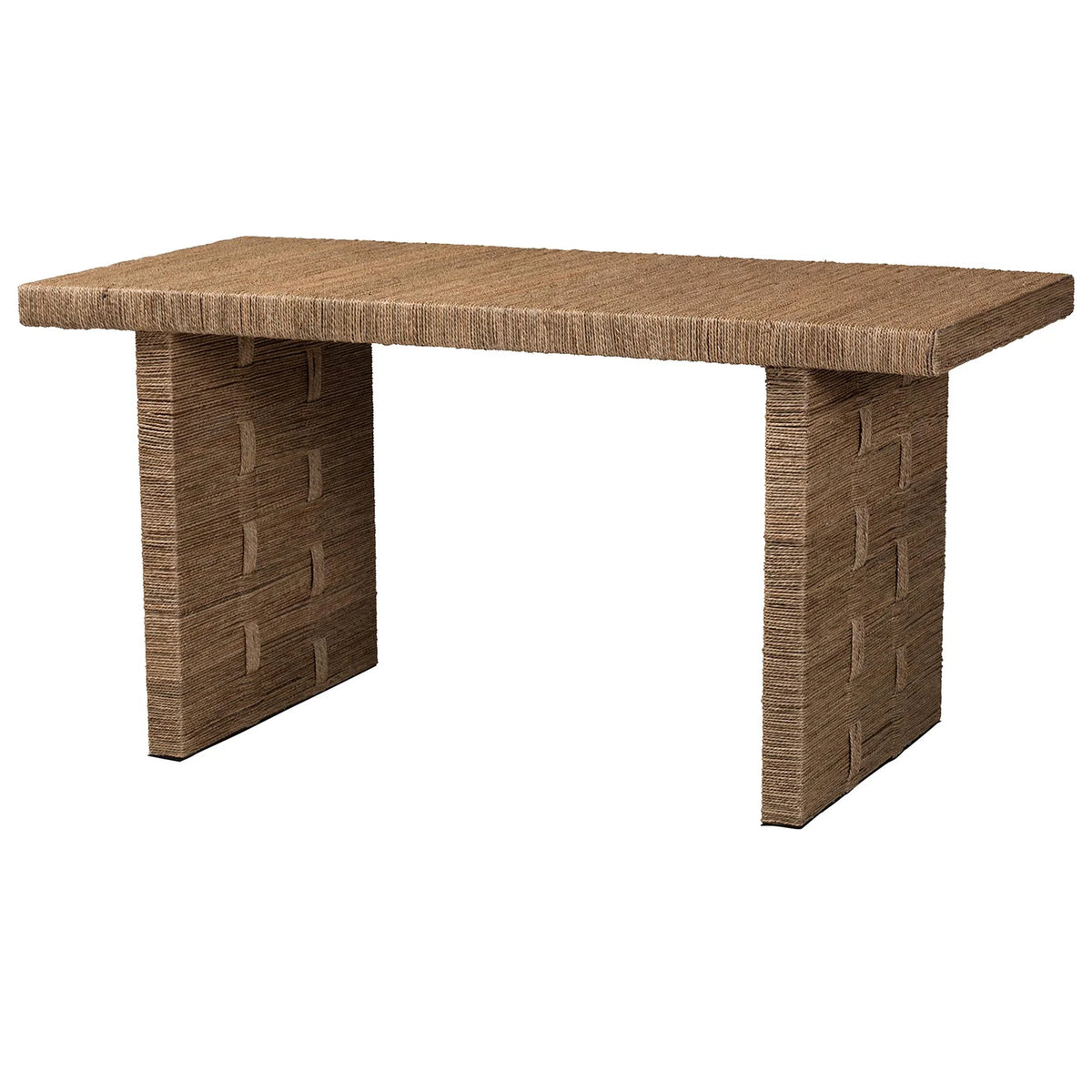Honey Rattan 4-Piece Dining Nook Set U620781