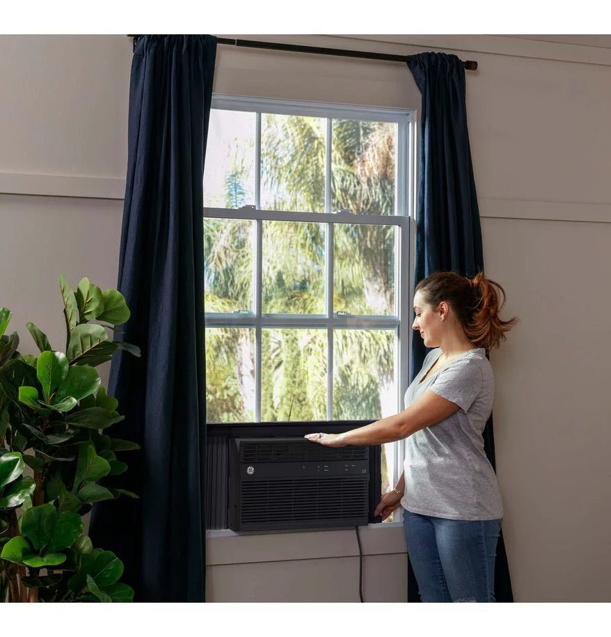 10,000 BTU Window Air Conditioner with WiFi and Eco Mode, Black R965