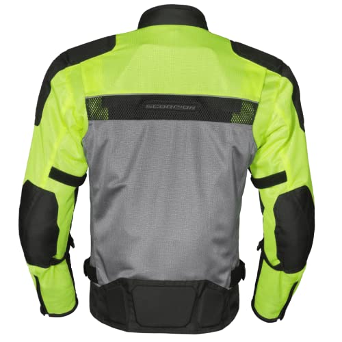 Mesh Reflective Motorcycle Riding Jacket with CE-Rated Armor X65414