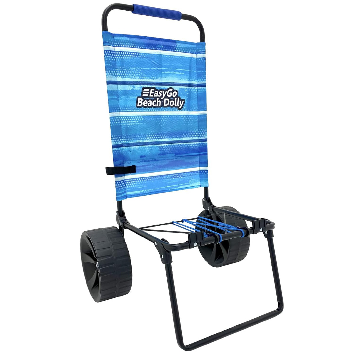 Heavy Duty Folding Beach Cart with Sand Wheels and Storage Pouch Z3088