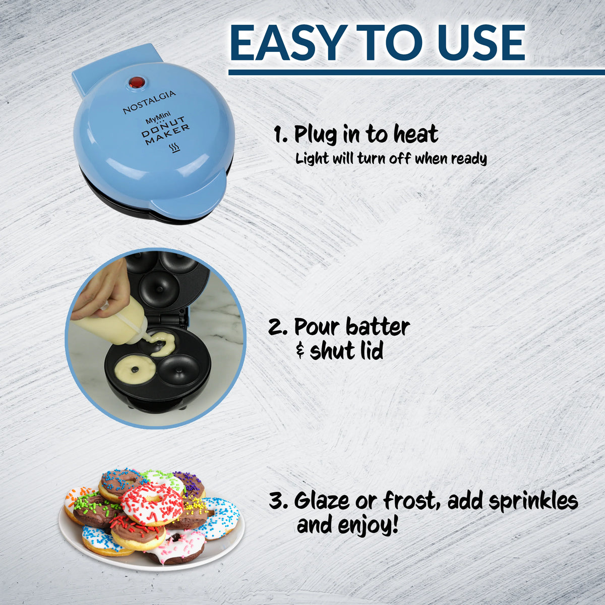 Blue Donut Maker H261337