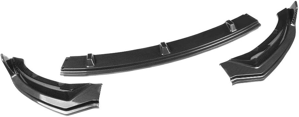 Glossy Carbon Fiber Pattern Front Bumper Lip Kit for Tesla Model Y Z900845