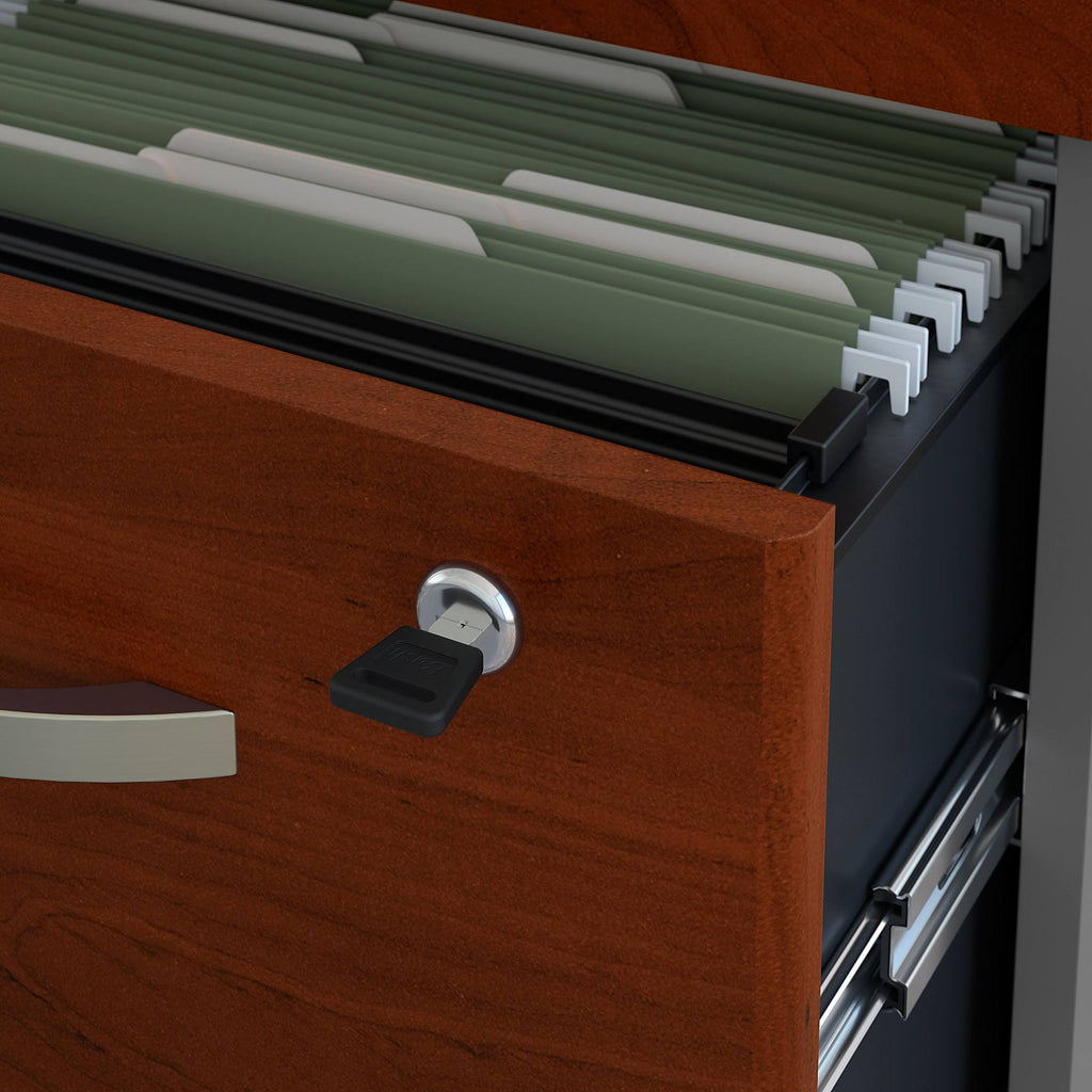 60W x 24d Office Desk with Mobile File Cabinet G6284